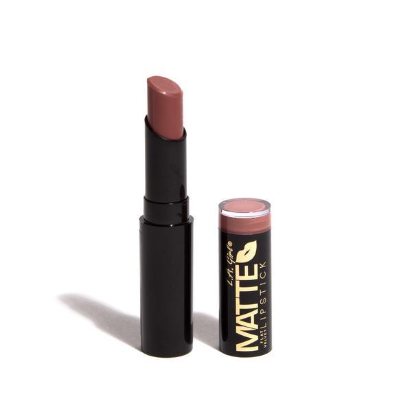 LA Girl Matte Flat Velvet Lip Stick - Snuggle image
