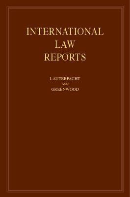 International Law Reports: Volume 126 on Hardback