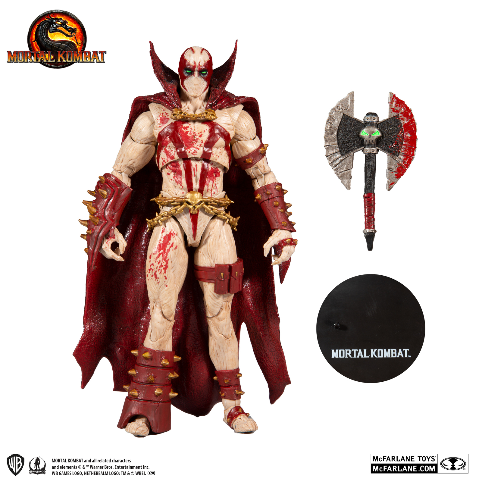 Mortal Kombat: Spawn (Blood Feud Hunter Skin) - 7" Action Figure