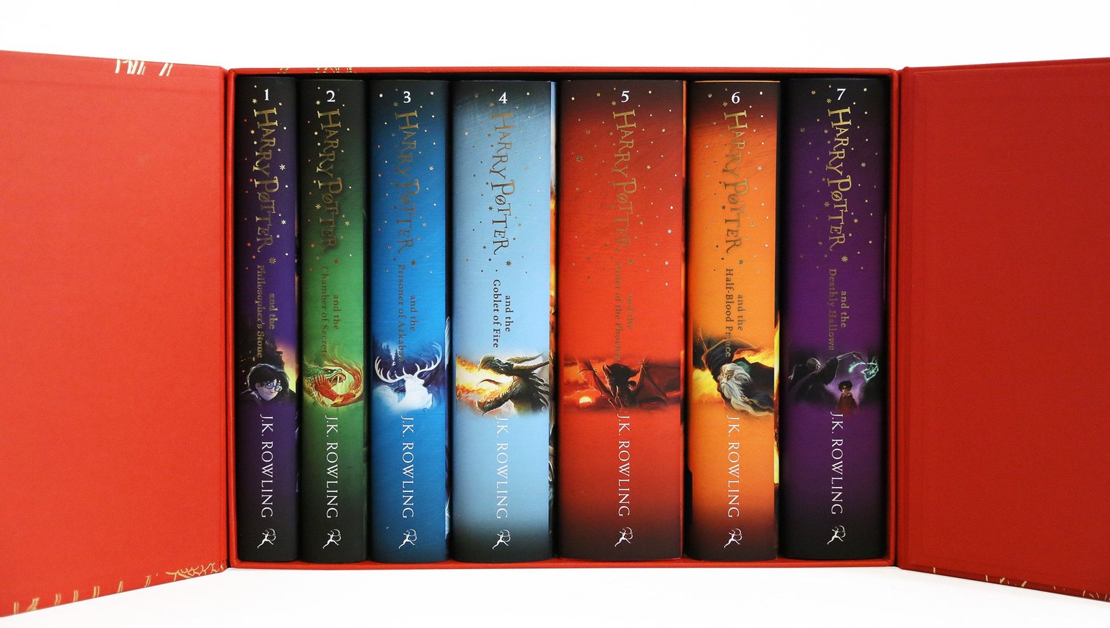 Harry Potter Box Set: Complete Collection (Hardback) by J.K. Rowling image