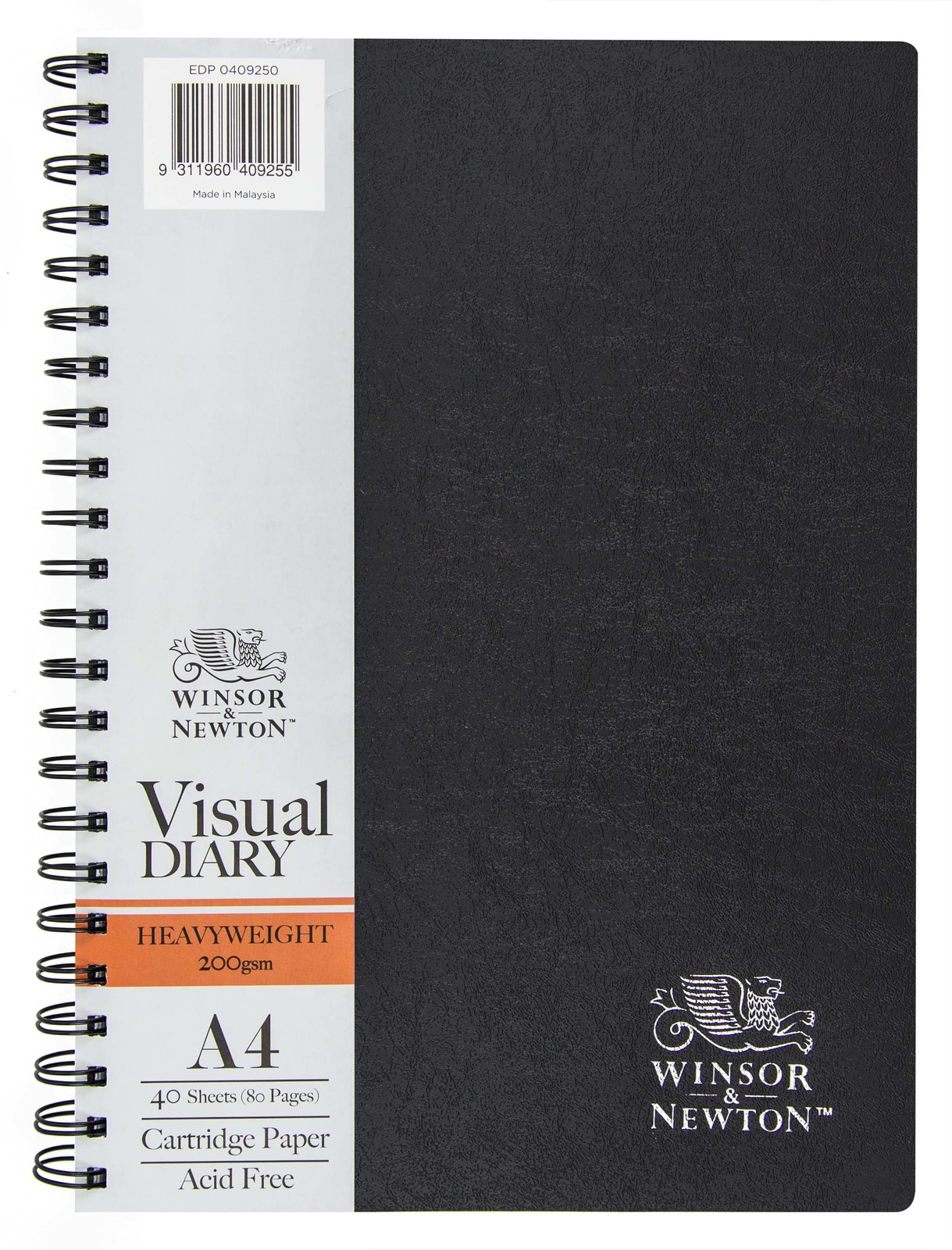 Winsor & Newton Drawing Diary Wiro 200gsm 40 Sheet A4 image