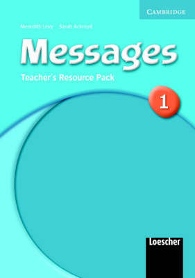 Messages 1 Teacher's Resource Pack Italian Version on Paperback by Meredith Levy