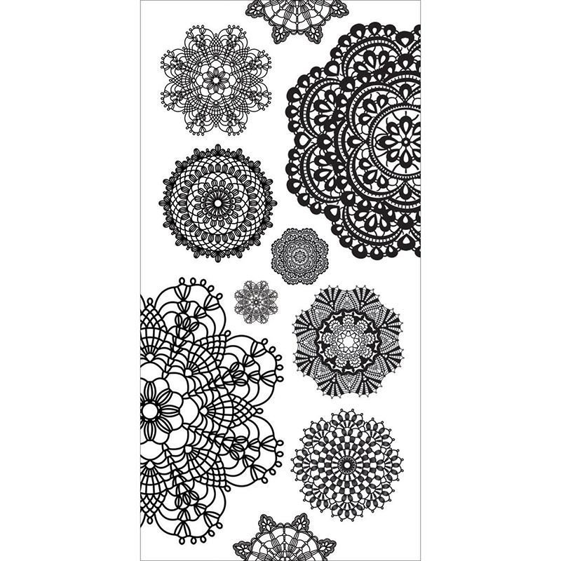 Kaisercraft: Clear Stickers - Doilies