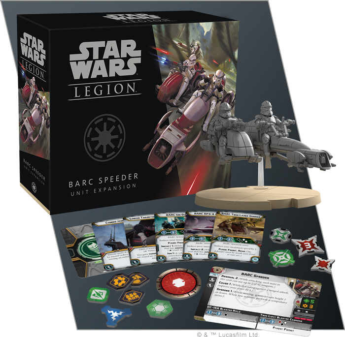 Star Wars Legion: BARC Speeder Unit Expansion image