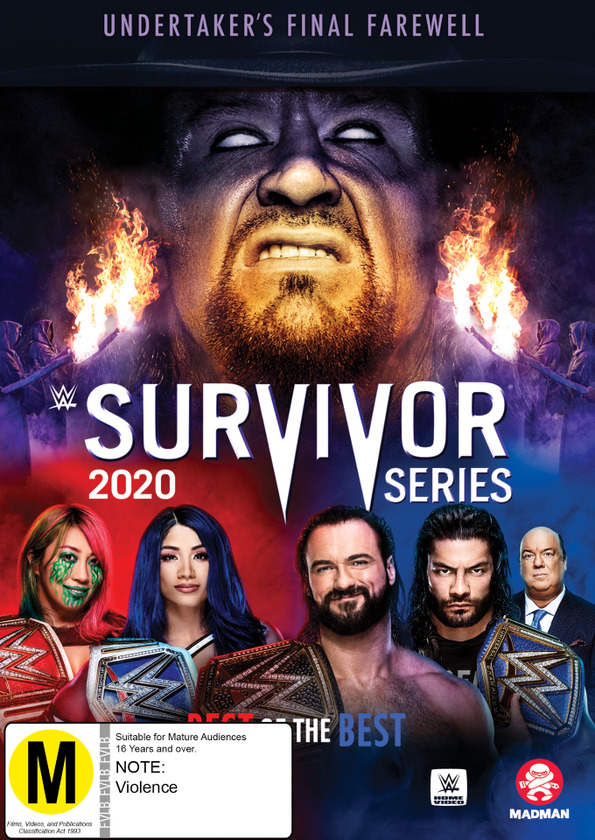 WWE: Survivor Series 2020 on DVD image