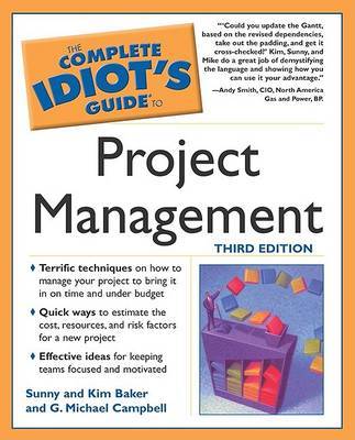 Complete Idiot's Guide to Project Management with Microsoft Project 2000 by Sunny Baker image