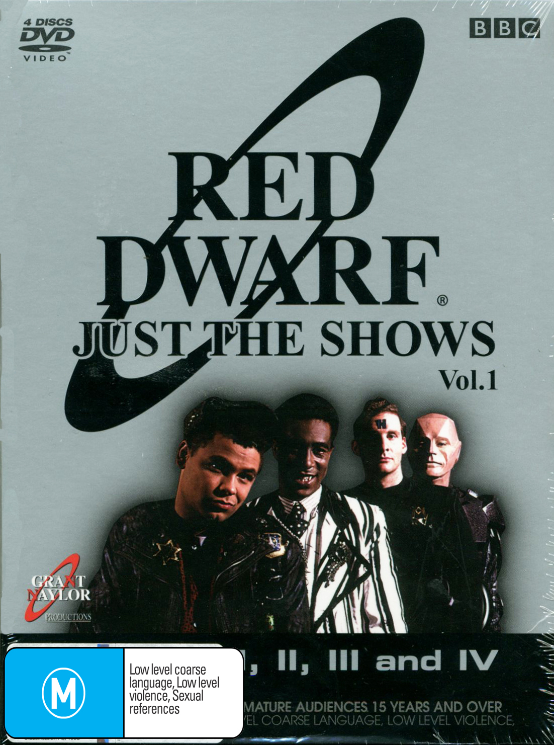 Red Dwarf - Just The Shows: Vol. 1 (4 Disc Set) on DVD image