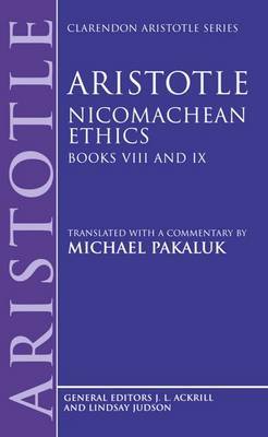 Aristotle: Nicomachean Ethics, Books VIII and IX by * Aristotle image
