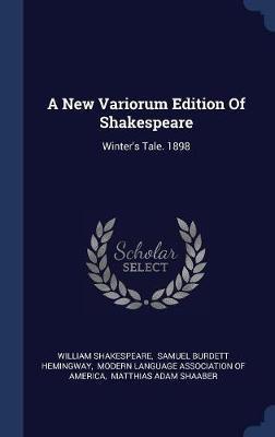 A New Variorum Edition of Shakespeare by William Shakespeare image
