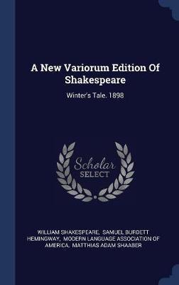 A New Variorum Edition of Shakespeare image