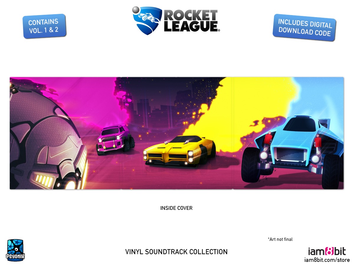 Rocket League Soundtrack (3LP) on Vinyl by Soundtrack / Various