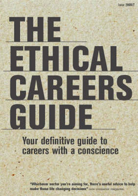 The Ethical Careers Guide by Gideon Burrows image