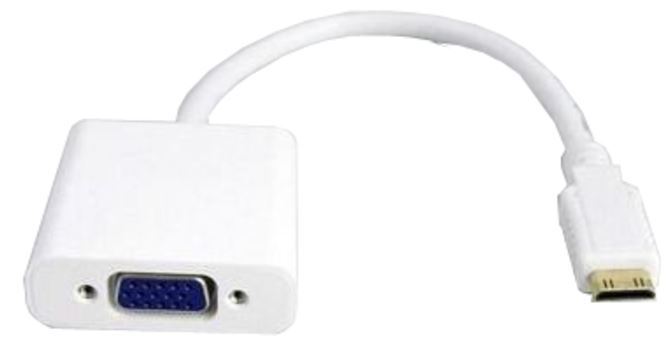 Digitus mini HDMI Type C (M) to VGA (F) Adapter Cable image