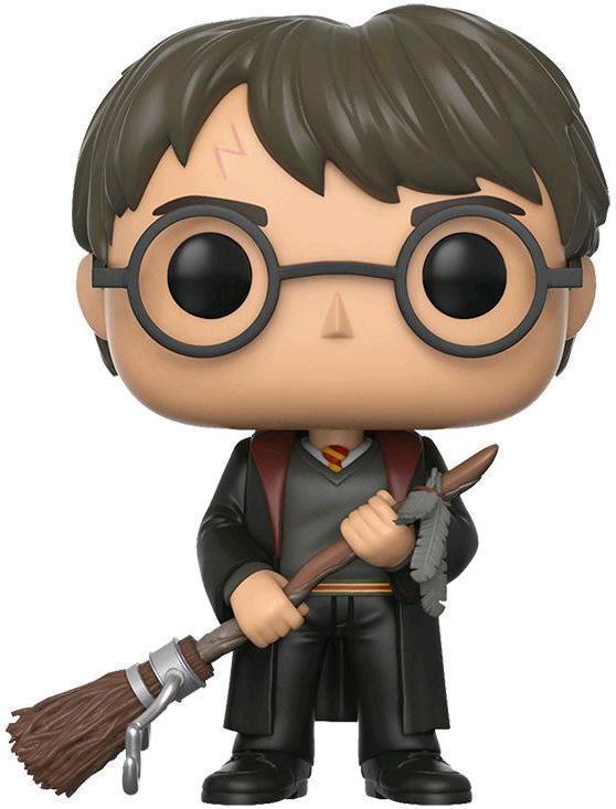 Harry Potter - Harry Potter (With Firebolt) Pop! Vinyl Figure image
