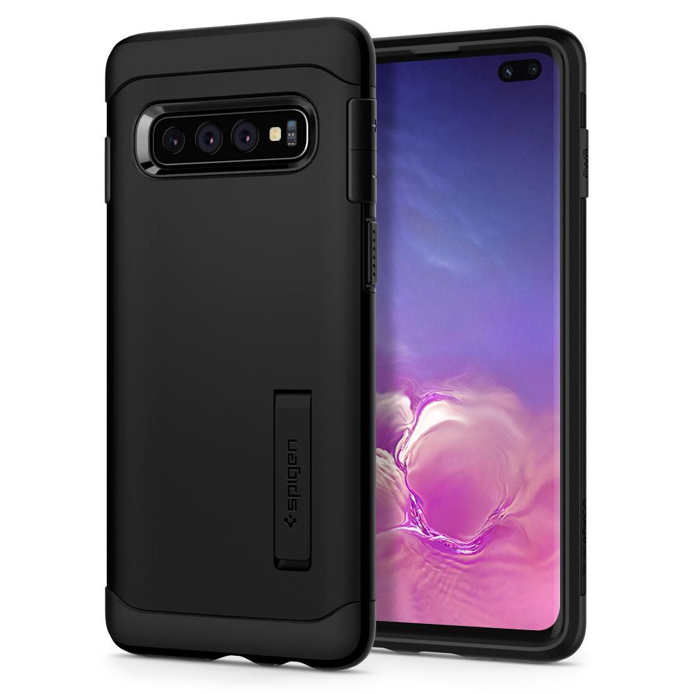 Spigen Galaxy S10+ Slim Armor Case - Black