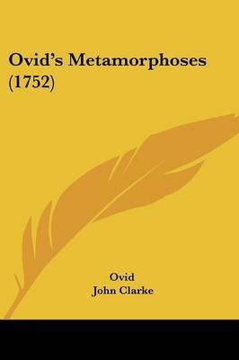 Ovid's Metamorphoses (1752) by Ovid image