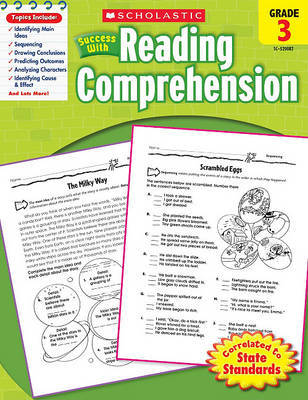 Scholastic Success with Reading Comprehension, Grade 3 by Robin Wolfe image