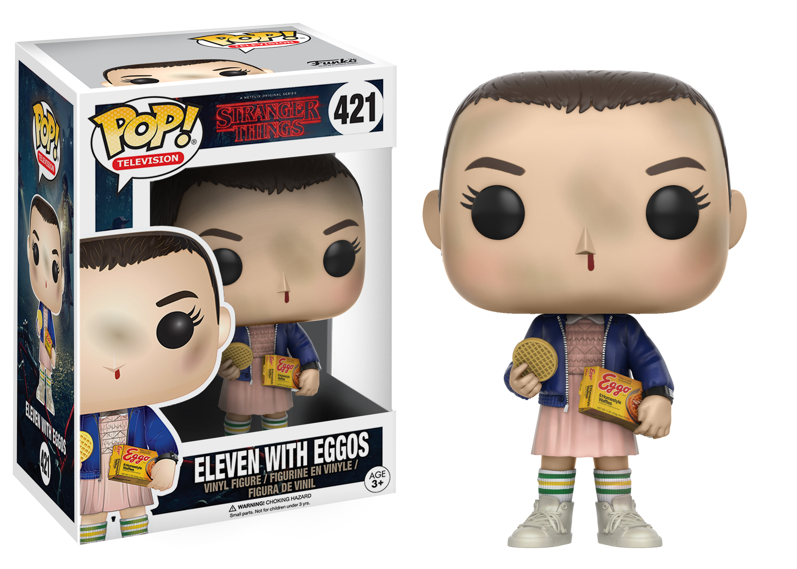 Eleven (Eggos) - Pop! Vinyl Figure (with a chance for a Chase version!) image