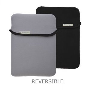 Reversible & Durable Neoprene Sleeve for the Apple iPad - Black/Gray image