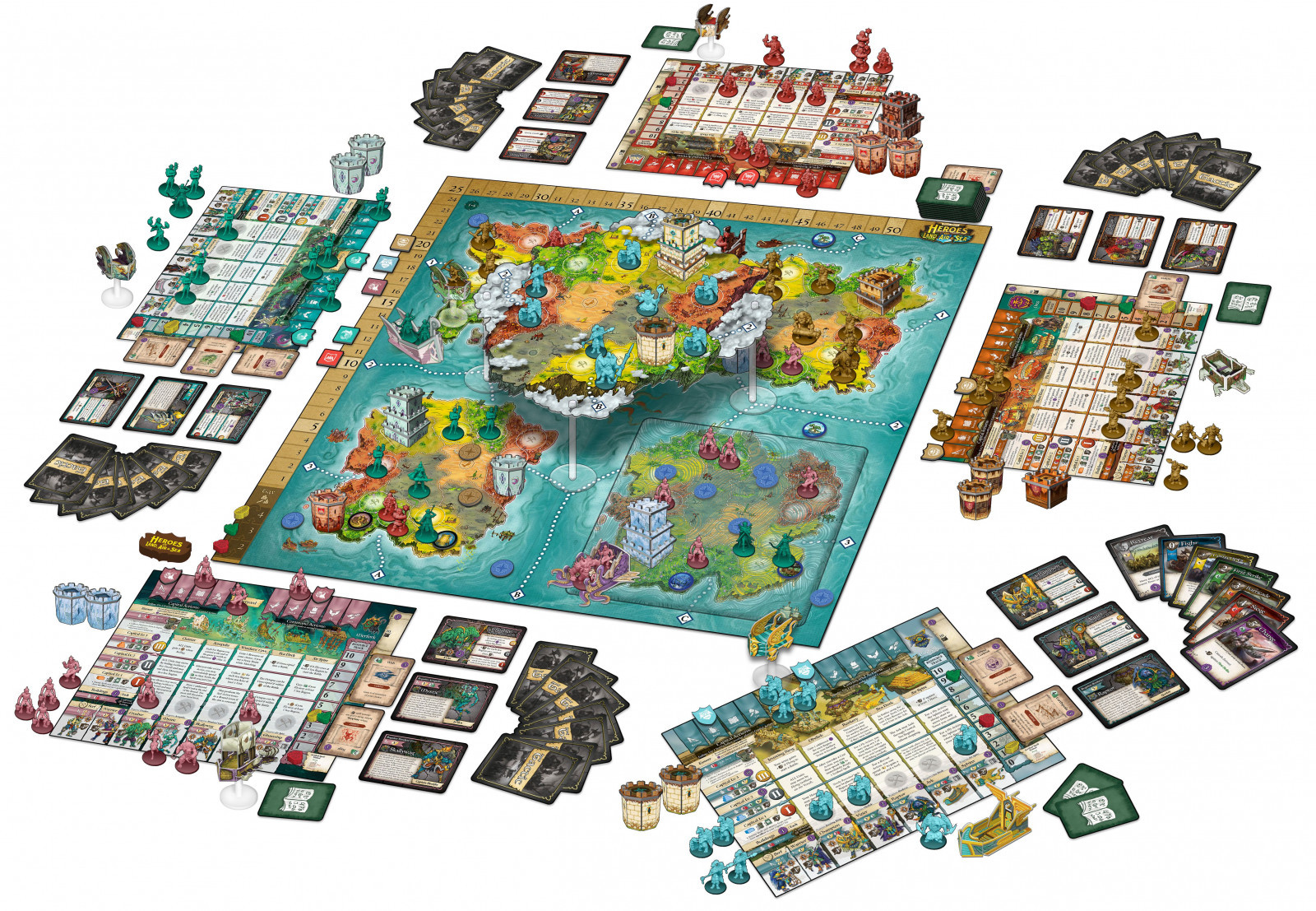 Heroes of Land, Air & Sea Pestilence Board Game at Mighty Ape NZ