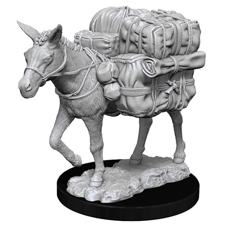 WizKids Deep Cuts: Unpainted Miniatures - Pack Mule