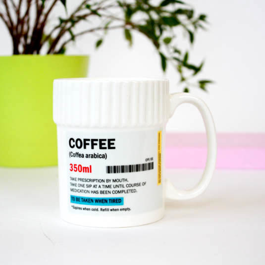 Pill Pot Mug (Coffee) image