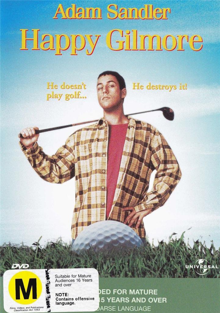 Happy Gilmore on DVD