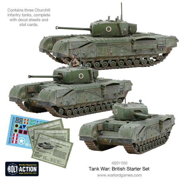 Tank War: British Starter Set image