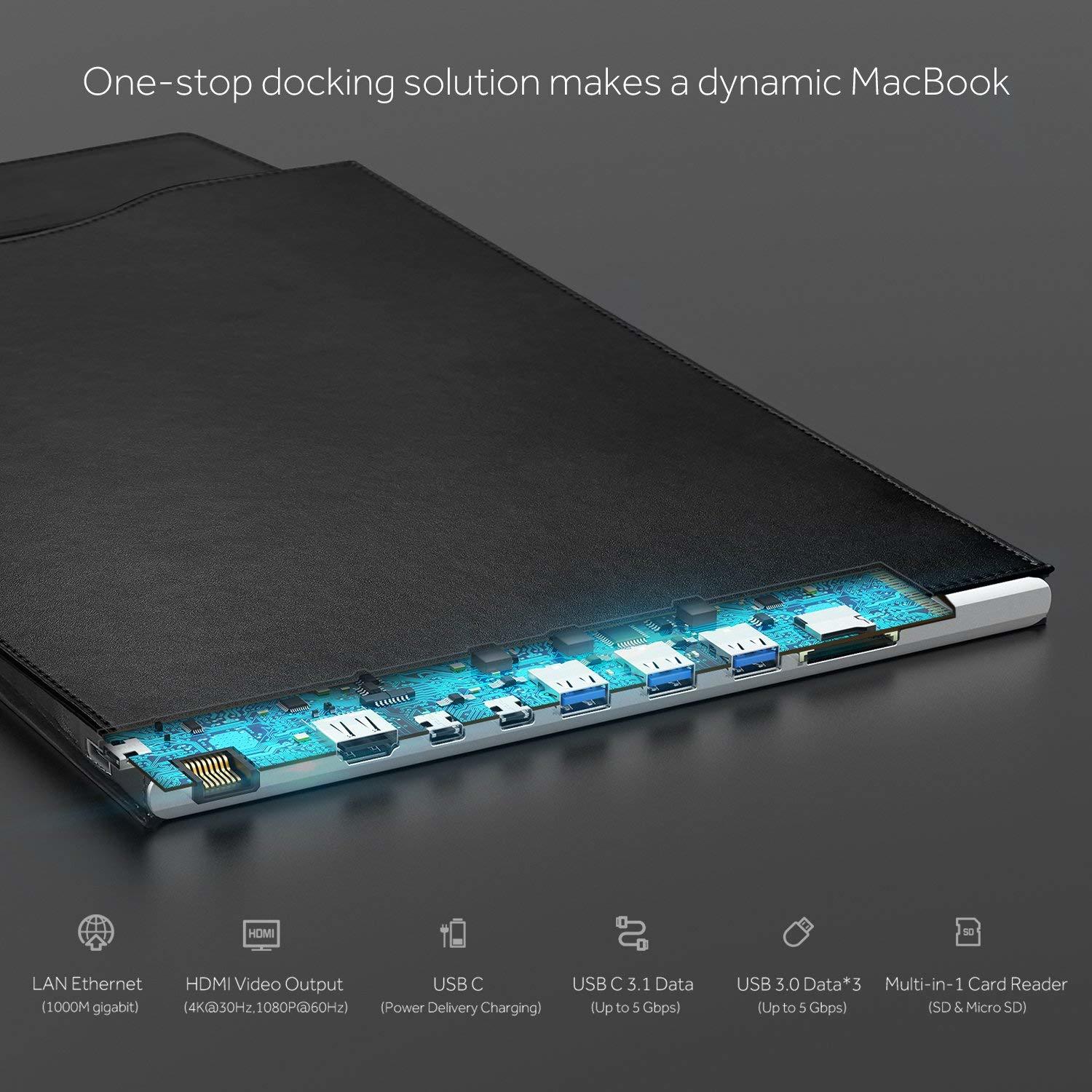 DockCase A1 for MacBook 15" - Black