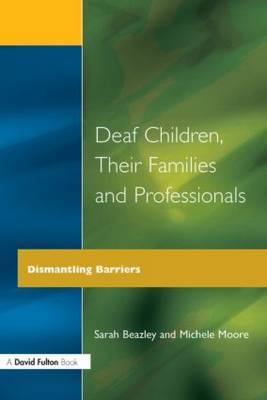 Deaf Children and Their Families by Sarah Beazley image