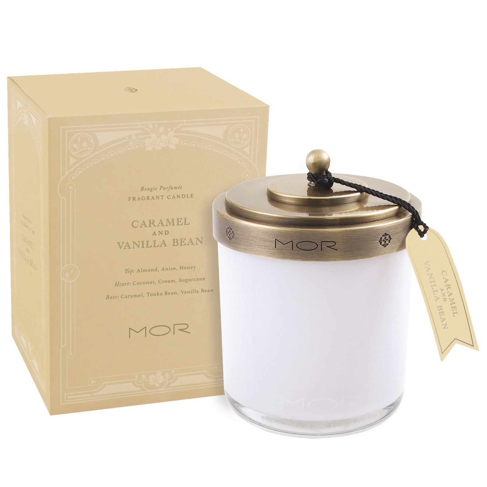 MOR Fragrant Candle - Caramel & Vanilla Bean image