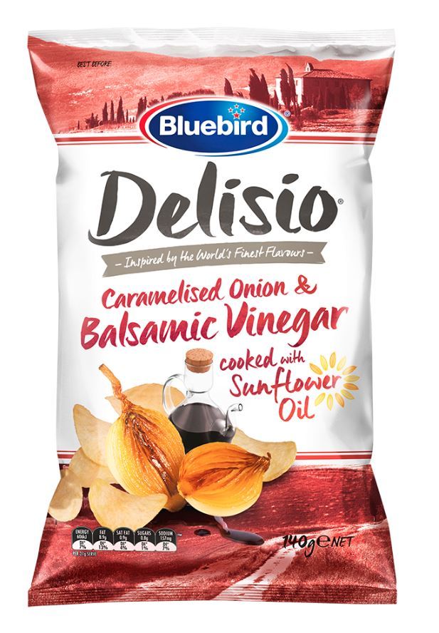Bluebird Delisio Caramelised Onion & Vinegar at Mighty Ape NZ