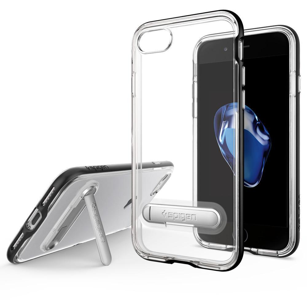 Spigen: iPhone 7 - Crystal Hybrid Case (Black) image