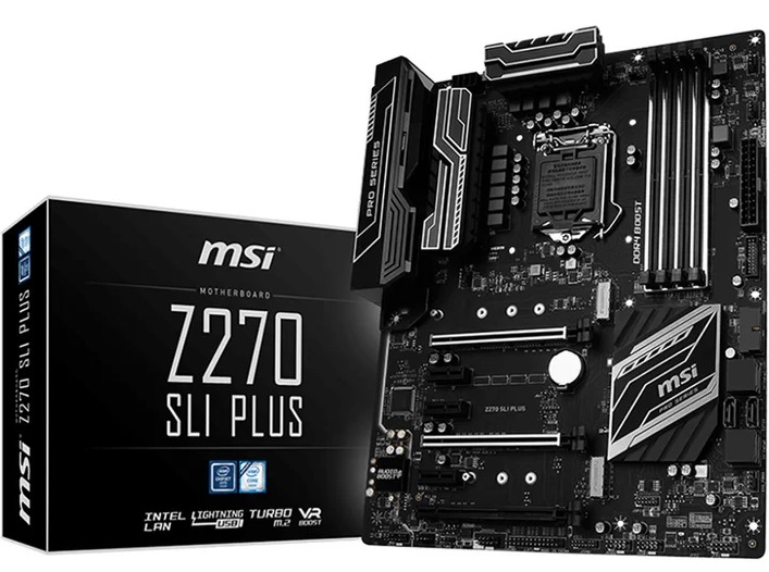 MSI Z270 SLI Plus Motherboard image