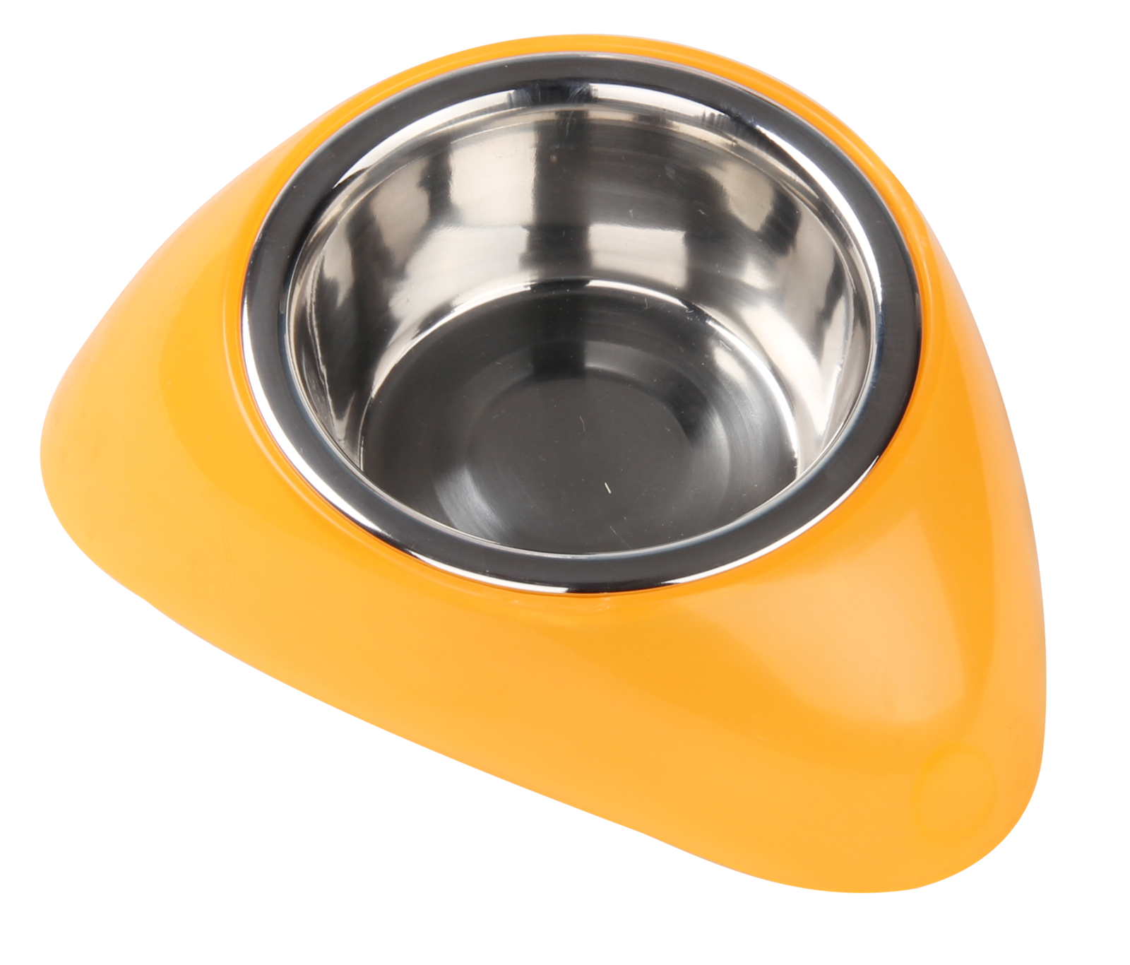 Pawise: Stainless Steel Bowl with Plastic Stand - Small/ 350ml