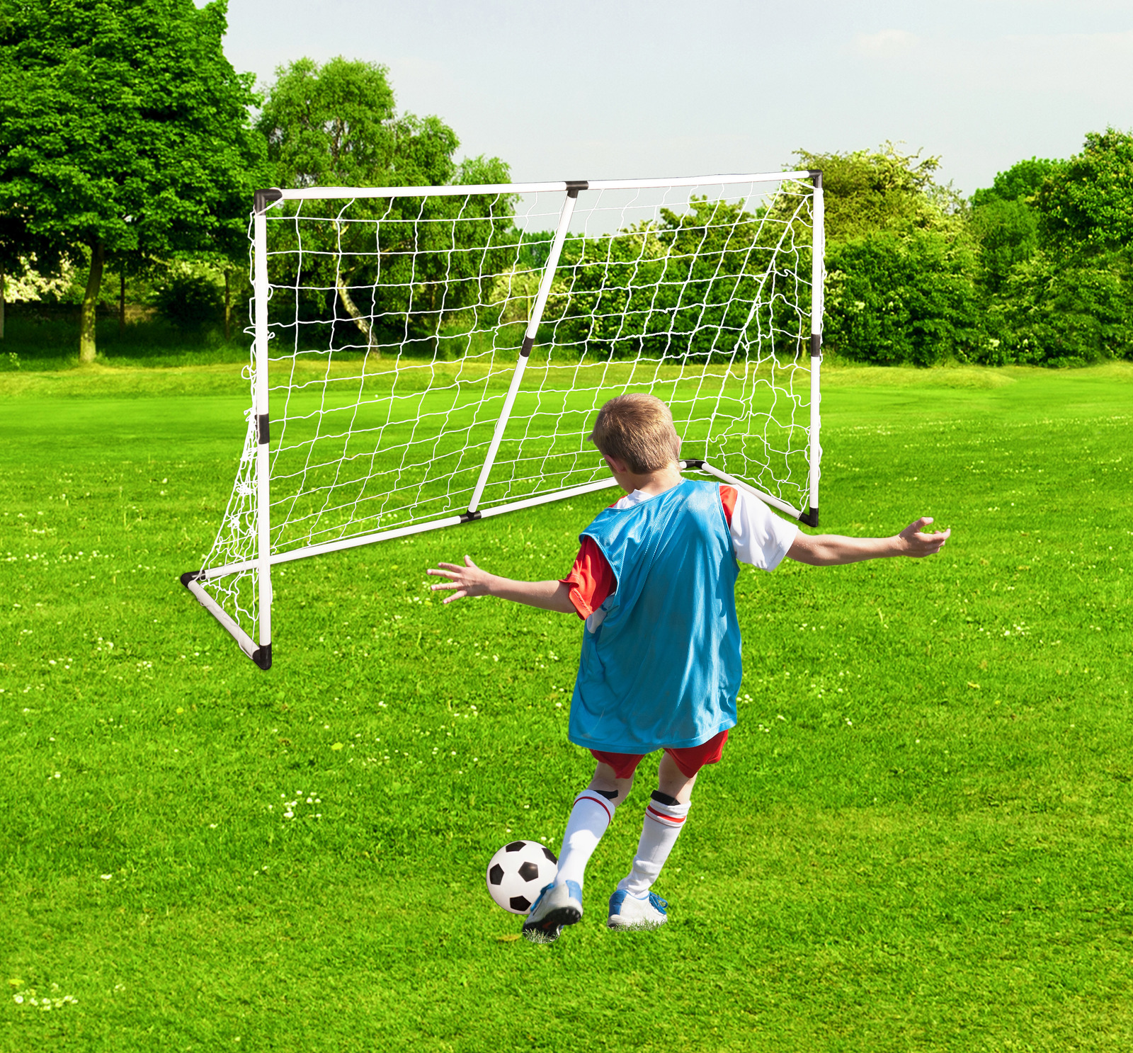 Buy 2 in 1 Soccer Goal Set at Mighty Ape NZ