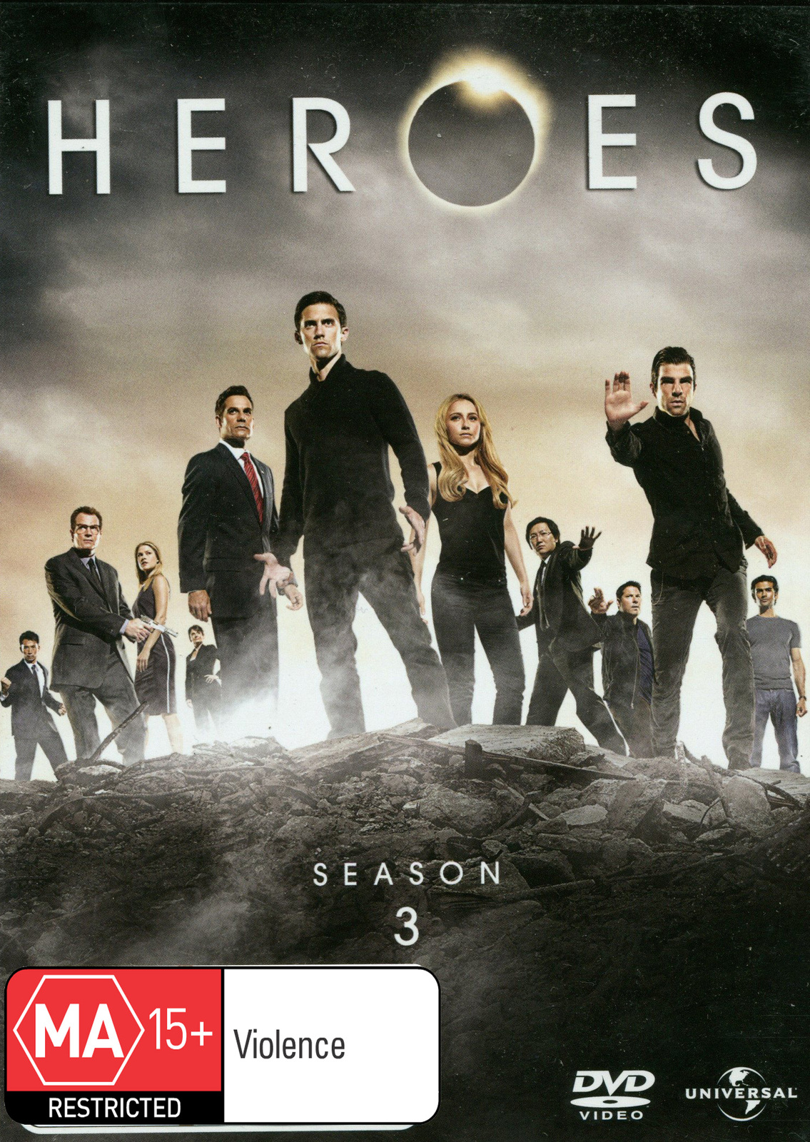 Heroes - Season 3 on DVD