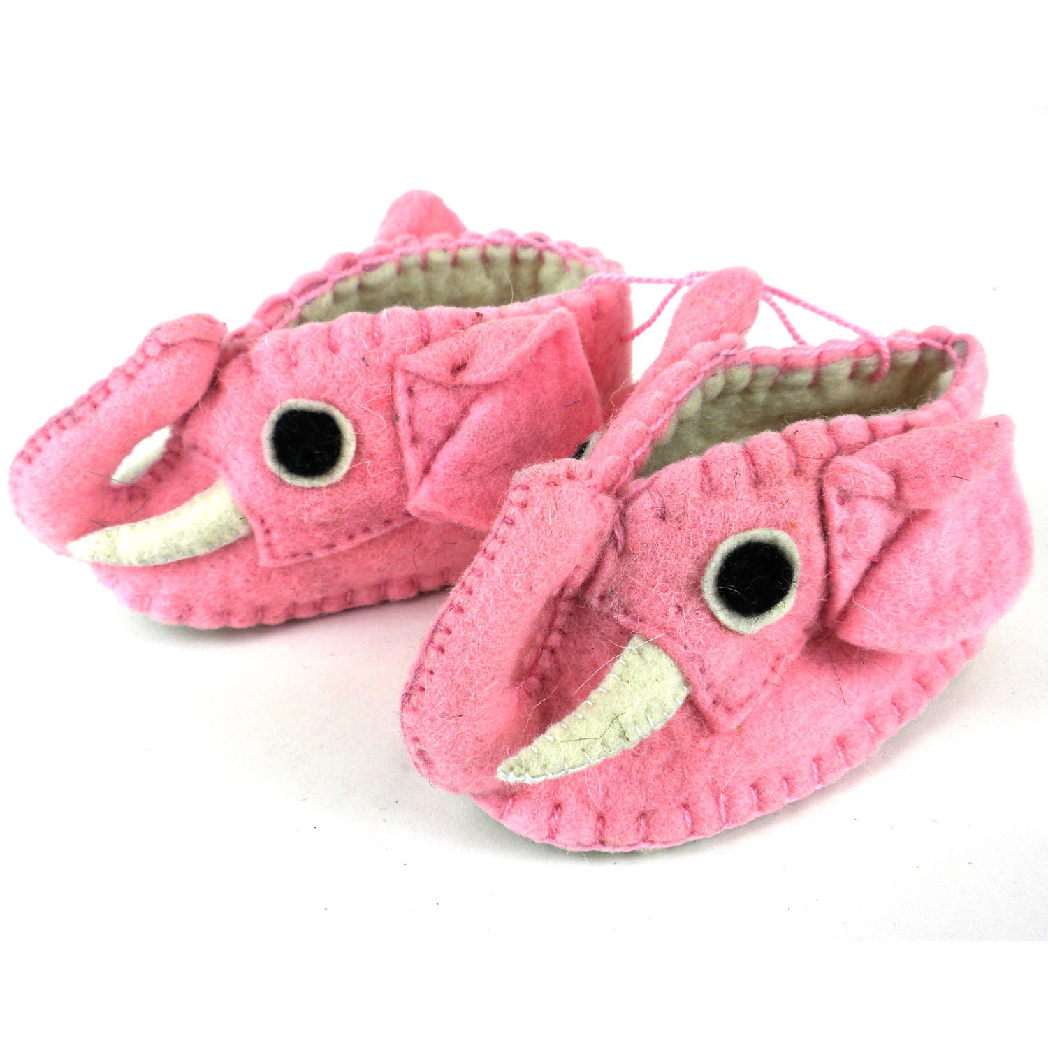 Woolie Merino Slippers - Elephant Pink image