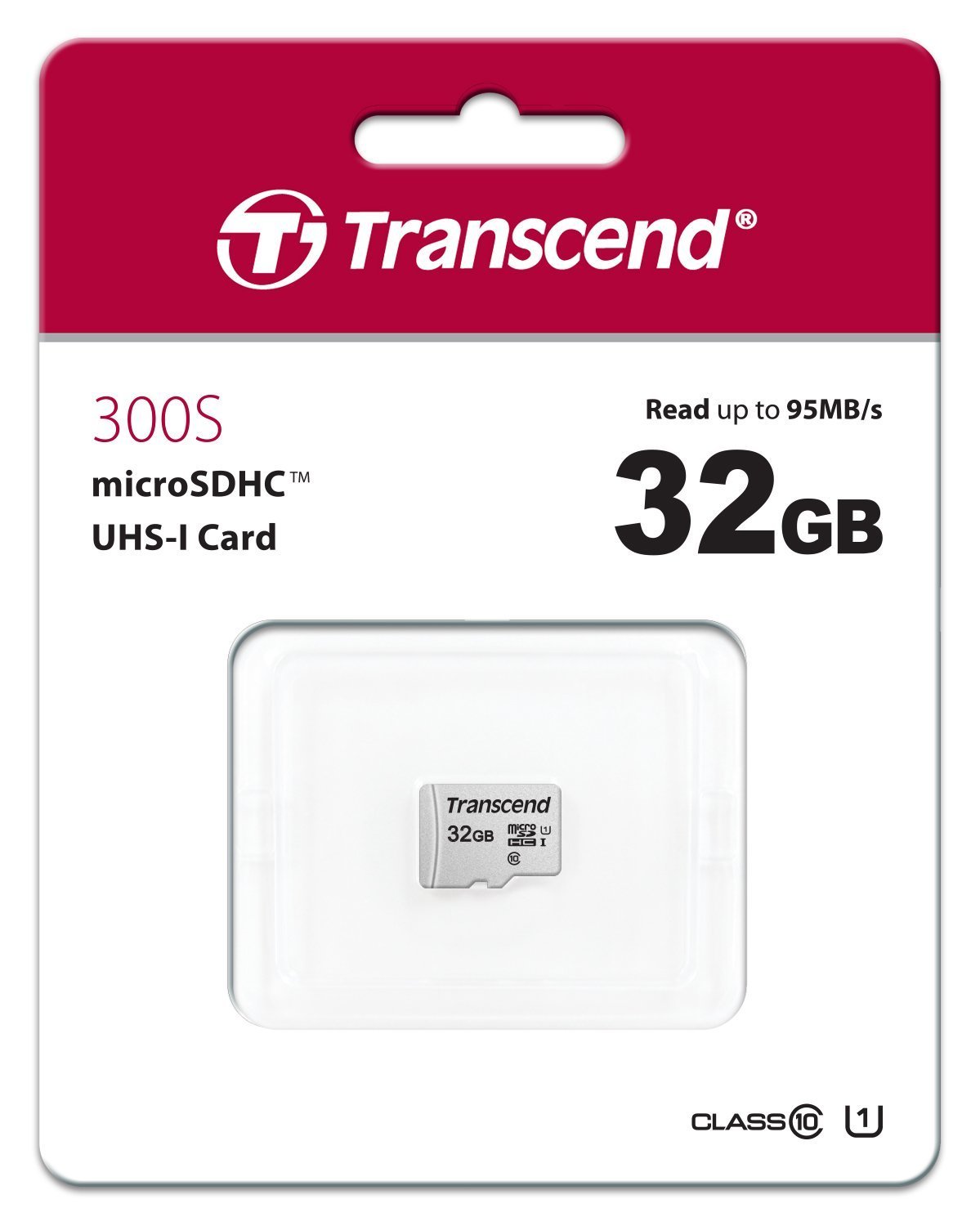 Transcend: 32GB 300S Class 10 UHS-I MicroSDHC Card