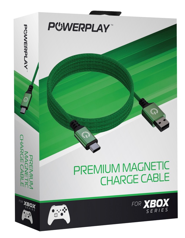 PowerPlay Xbox Premium Charge Cable (Green) Xbox Series X