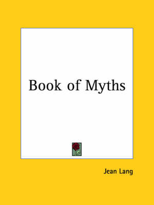 Book of Myths by Jean Lang image