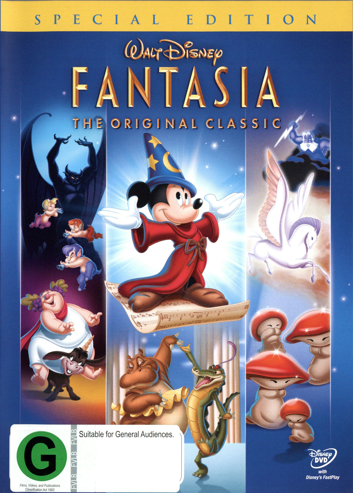 Fantasia - Special Edition on DVD