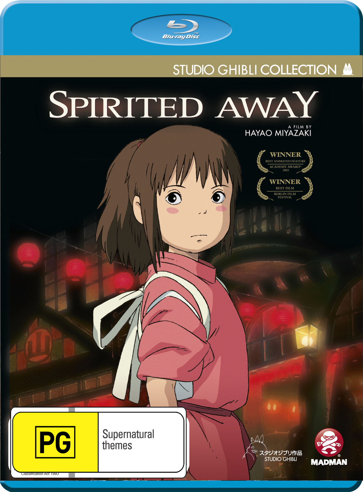 Spirited Away on Blu-ray