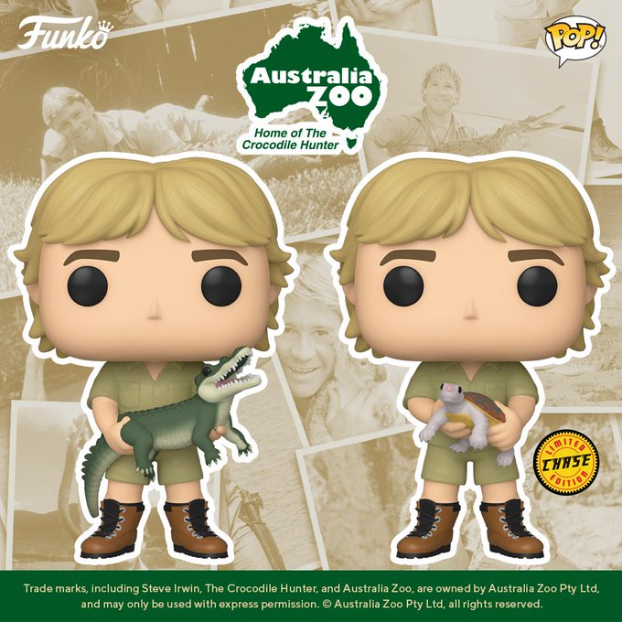 Crocodile Hunter - Steve Irwin Pop! Vinyl Figure