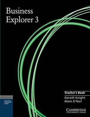 Business Explorer 3 Teacher's Book by Gareth Knight image