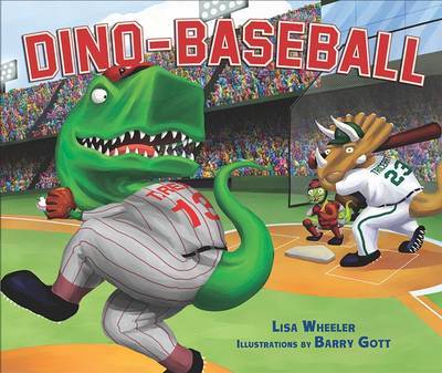 Dino-baseball Library Edition by Lisa Wheeler image