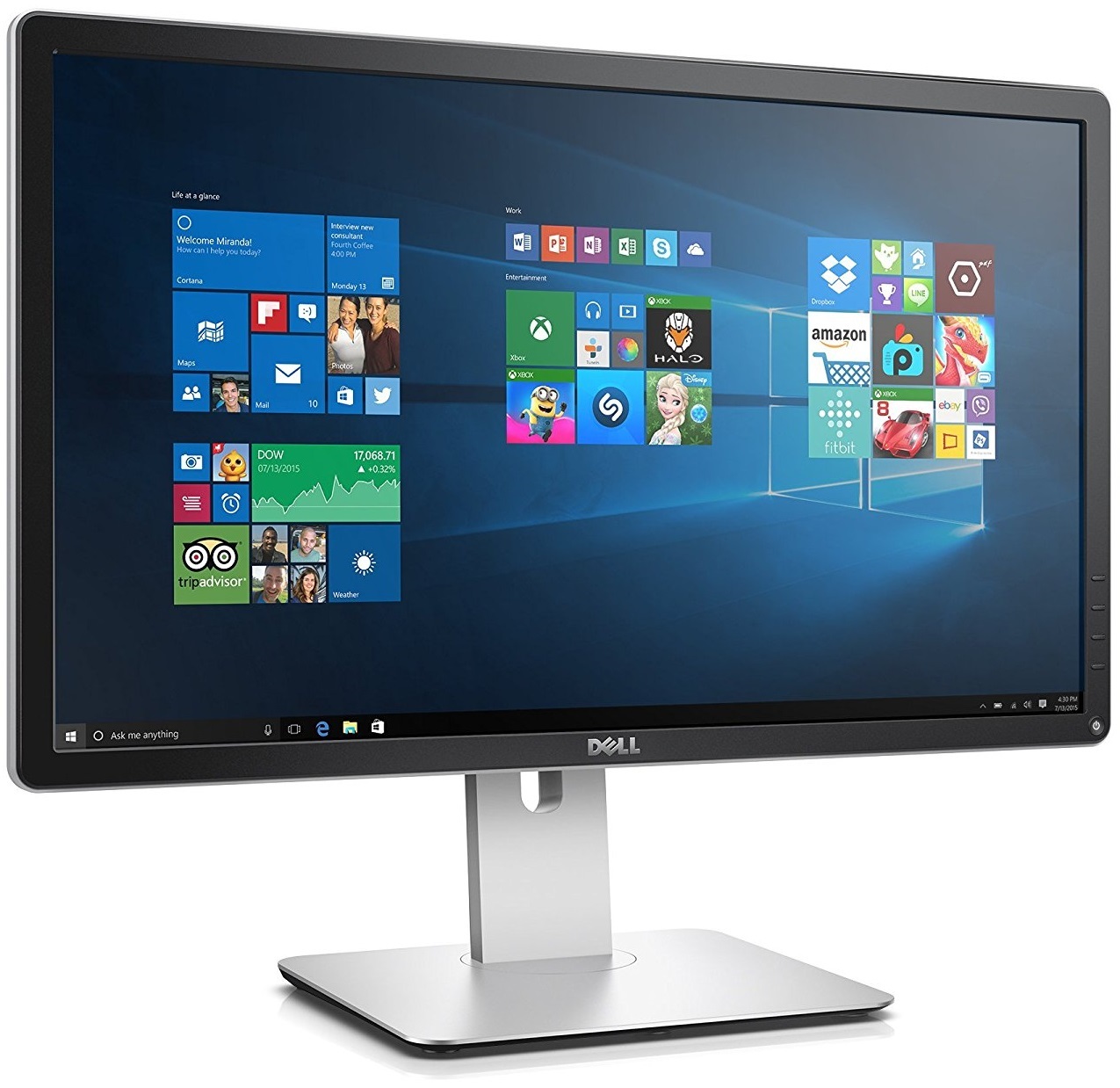 23.8" Dell P2415Q UHD Monitor image