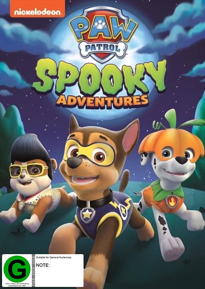 Paw Patrol: Spooky Adventure on DVD