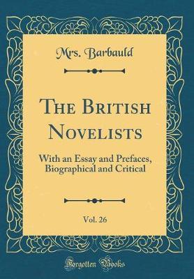 The British Novelists, Vol. 26 by (Anna Letitia) Barbauld image