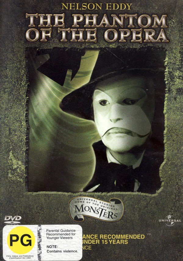 Phantom Of The Opera, The (1943) on DVD image